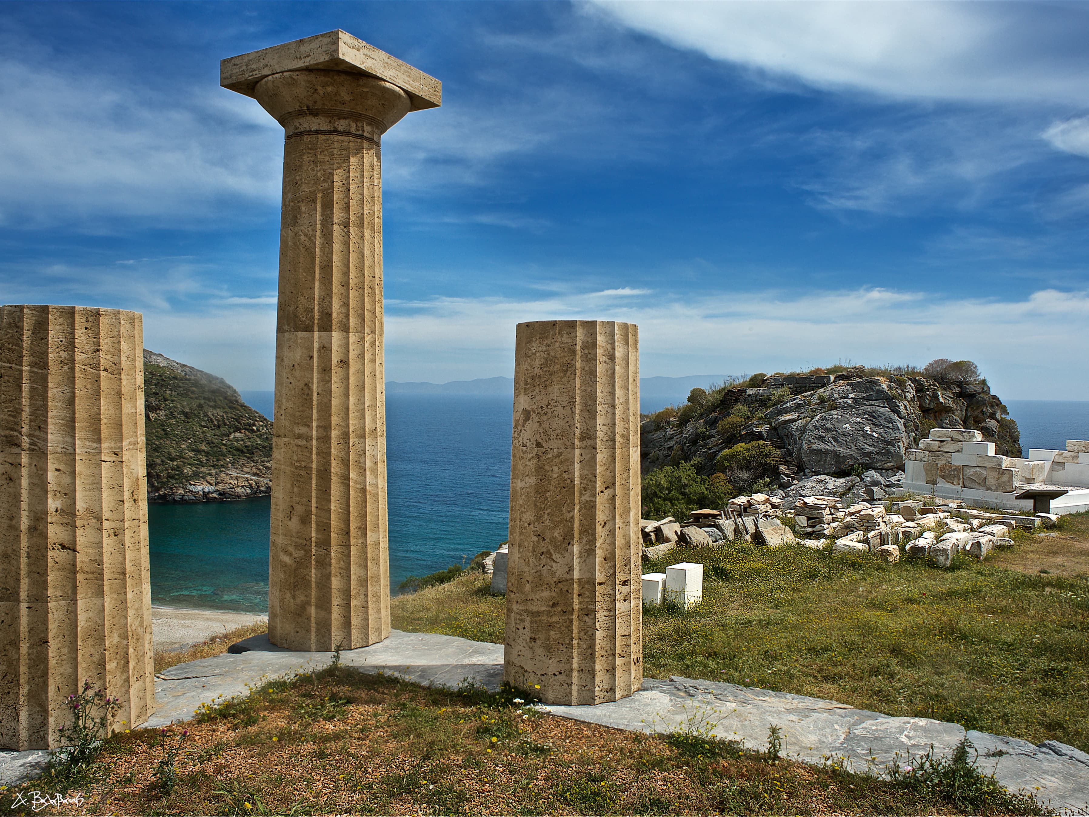 Cultural heritage sites in Kea